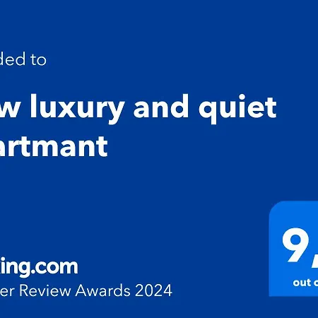 New Luxury And Quiet Apartmant Istanbulská provincie